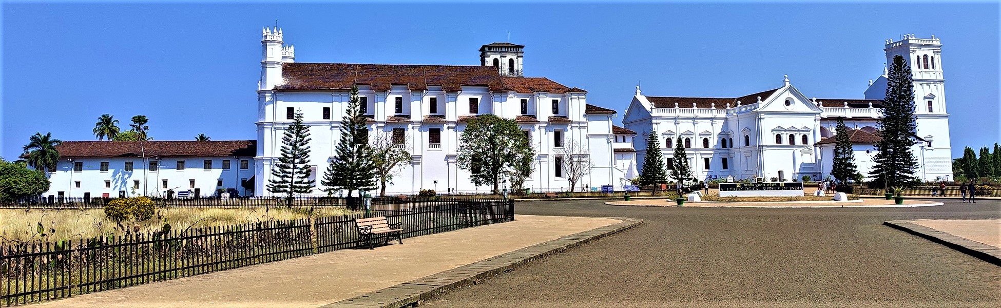 Panoramic view of Old Goa heritage church complex, a prime film shooting location managed by Trisna Films® expert line producers and fixers. Fixer in assam, film fixer in assam, media fixer in assam, movie fixer in assam, production fixer in assam, line producer in assam